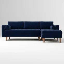 West Elm Dennes 2-Piece Chaise Sectional (102")