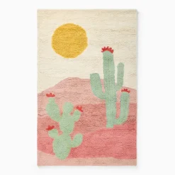 West Elm Desert Cactus Shag Rug