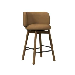 West Elm Devon Leather Bar & Counter Stools