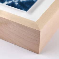 West Elm Diagonal Tie-Dye Framed Wall Art
