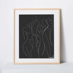 West Elm Diarrablu Print - Bridesmaids