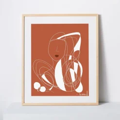 West Elm Diarrablu Print - Courbes