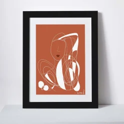 West Elm Diarrablu Print - Courbes