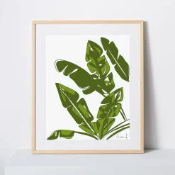 West Elm Diarrablu Print - Palmiers