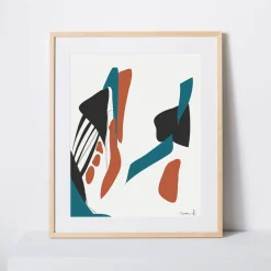West Elm Diarrablu Print - Tukki