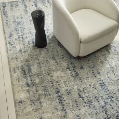 West Elm Distressed Foliage Rug