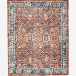 West Elm Distressed Nadine Handwoven Rug