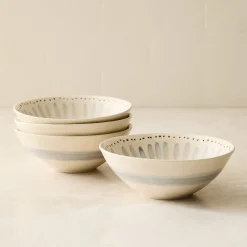 West Elm Diya Stoneware Cereal Bowls