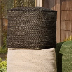 West Elm Dori Indoor/Outdoor Pouf (18")