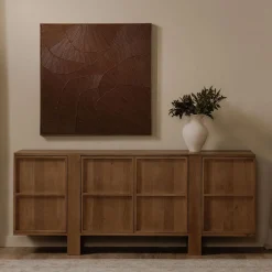 West Elm Dorthea Oak Sideboard (74")