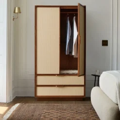 West Elm Douglas Solid Wood Tatami Armoire (38")