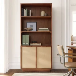 West Elm Douglas Solid Wood Tatami Bookcase (36")