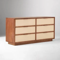 West Elm Douglas Solid Wood Tatami 6-Drawer Dresser (60")