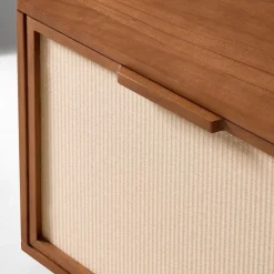 West Elm Douglas Solid Wood Tatami Entryway Bench (48")