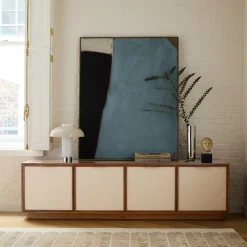 West Elm Douglas Solid Wood Tatami Media Console (–)