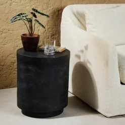 West Elm Dova Outdoor Side Table (16")