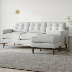 West Elm Drake 2-Piece Reversible Sectional (86")