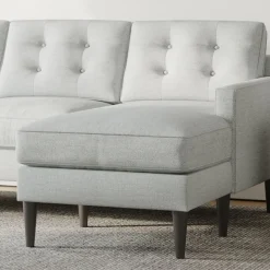 West Elm Drake 2-Piece Reversible Sectional (86")