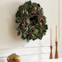 West Elm Dried Citrus Orchard Wreath