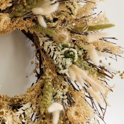 West Elm Dried Ivory Haven Wreath