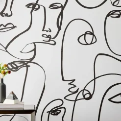 West Elm Drop It MODERN Femme Wallpaper