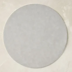 West Elm Easy-Care Round Faux Leather Placemats