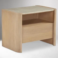 West Elm Eckford Bottichino Marble Nightstand (28")