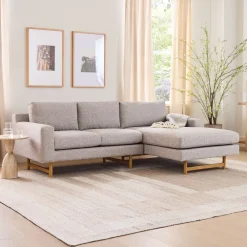 West Elm Eddy 2-Piece Chaise Sectional (92")