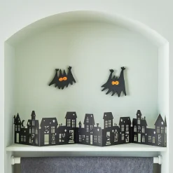 Kids West Elm Ed Emberley Glow-in-the-Dark Spooky Village