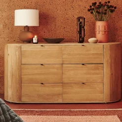 West Elm Edgar Round Dresser (66")