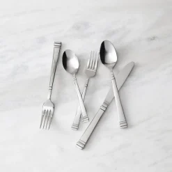 West Elm Edward Stainless Steel Flatware Sets