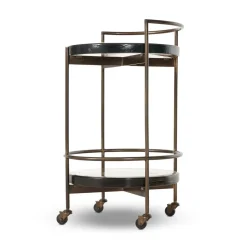 West Elm Eleodoro Bar Cart (19")