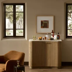 West Elm Elinea Marble Cabinet (42")