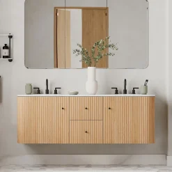 West Elm Ellington Floating Double Bathroom Vanity (63")