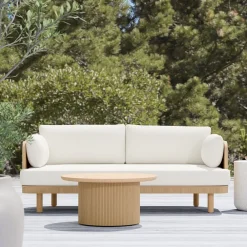 West Elm Ellington Outdoor Terrawood Sofa (76")