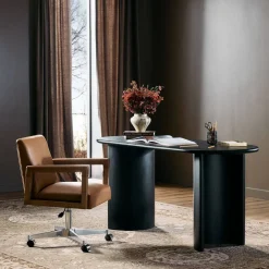 West Elm Ellsworth Oval Desk (65")