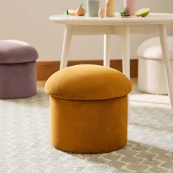 West Elm Elora Storage Mushroom Play Pouf