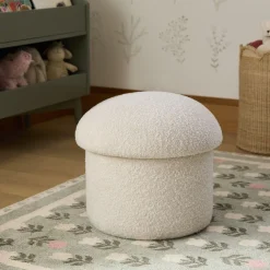 West Elm Elora Storage Mushroom Play Pouf