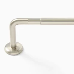 West Elm Elyse Rounded Adjustable Blackout Curtain Rod