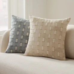 West Elm Embroidered Modern Blocks