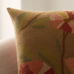West Elm Embroidered Ribbed Floral