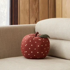 West Elm Emma Chamberlain Apple Pillow