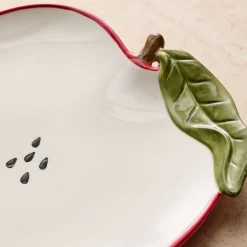 West Elm Emma Chamberlain Apple Plate