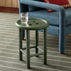 West Elm Emma Chamberlain Button Side Table (14")