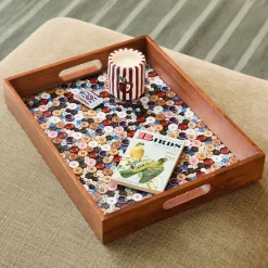 West Elm Emma Chamberlain Embellished Button Tray