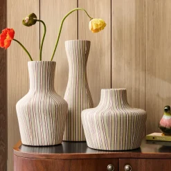 West Elm Emma Chamberlain Fabric-Wrapped Vases