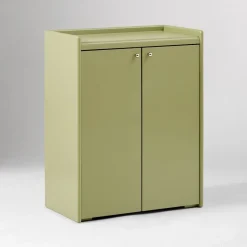 West Elm Emma Chamberlain Lacquer Wrapped Storage Cabinet (26")