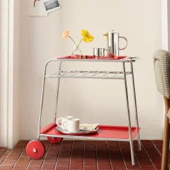West Elm Emma Chamberlain Perforated Coffee Cart (31")