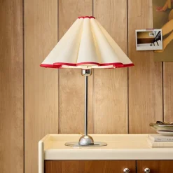 West Elm Emma Chamberlain Pleated Table Lamp (18")