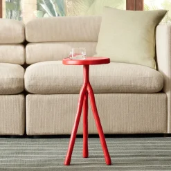 West Elm Emma Chamberlain Sculptural Metal Drink Table (10")